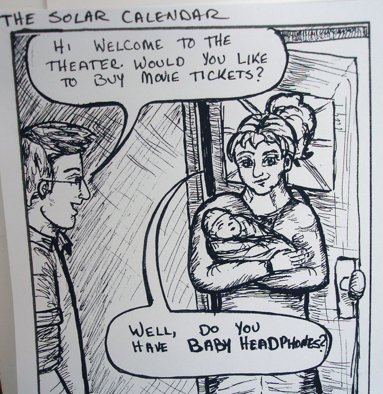 Comic panel one by Jessamyn