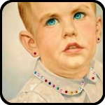 Creepy Rhinstone Baby Creepy Rhinstone Baby