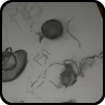 Abandoned Artist Sketch Book