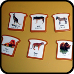 Animal Vocabulary Toasts from Japan: An Item In bARTer Sauce