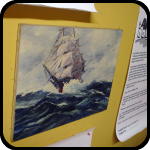 Paint By Number Ship Painting, An Item in bARTer Sauce