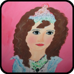 Glitter Face painting Glitter Face painting