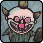 Scary Clown Painting Scary Clown Painting