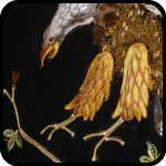 Glittery Eagle Named Lord Bratnose Glittery Eagle Named Lord Bratnose