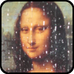 Mona Didn't Need Bling Shadow Box