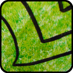 Proud Green Boobs Painting