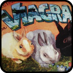 A print of Viagra Falls, by Kelly Lyles.