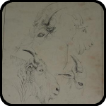 Abandoned Artists Sketch Book in bARTer Sauce